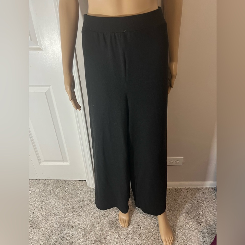 SHEIN Curve Wide Leg Pants